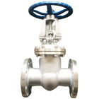 WCB Stailess Steel Flanged Gate Valve Corrosion Resistance DN25 To DN400
