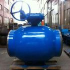 Directly Buried Fully Welded Ball Valve Wear Resistant With Turbine Head