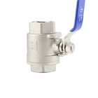 316 1000 WOG Ball Valve Stainless Steel Threaded Connection 2 Piece Ball Valve