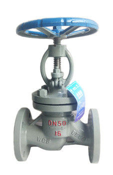 Wcb Stainless Steel Flange Globe Valve Double Sealing Design No Fluid Loss