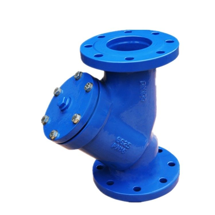Water Oil And Gas Y Strainer Filter Pressure Relief Valve Small Resistance