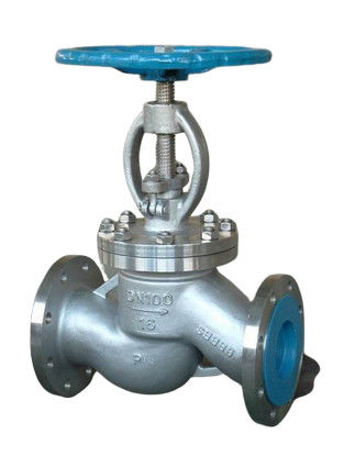 4 Inch Flange Globe Valve  Stainless Steel Wcb Manual Corrosion Resistance