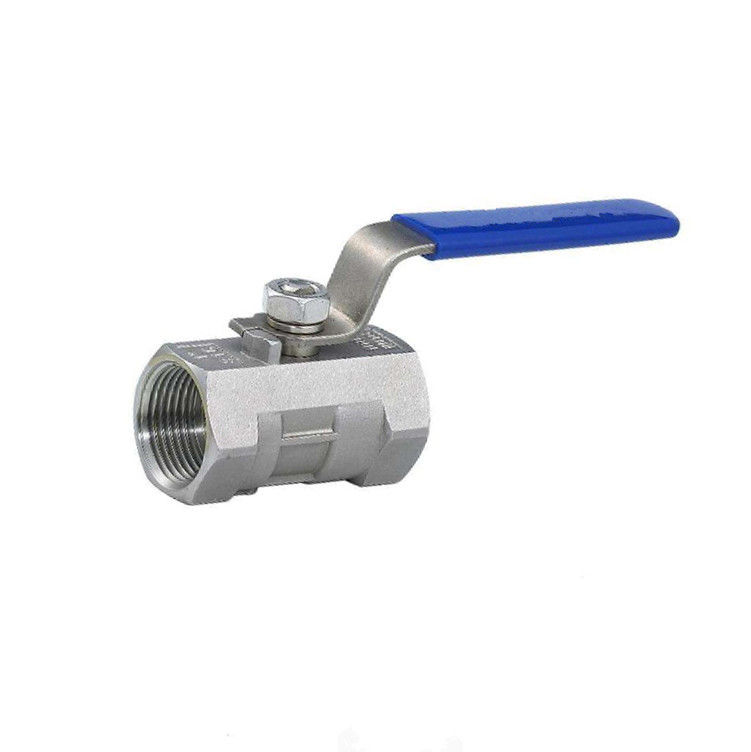High Pressure Female Thread End 2 Way One Piece Ball Valve Ss Stainless Steel