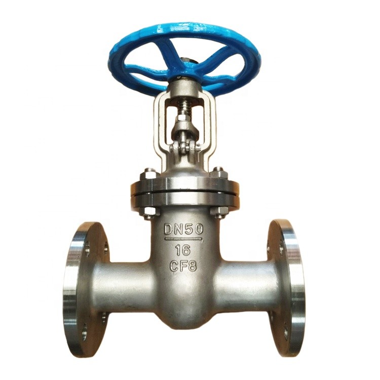 Customize Pressure Flanged Gate Valve Stainless Steel Ce And Iso9001 Approved