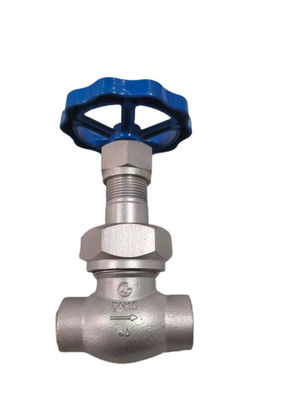Cryogenic DN15 Low Temperature Control Valve Socket Weld