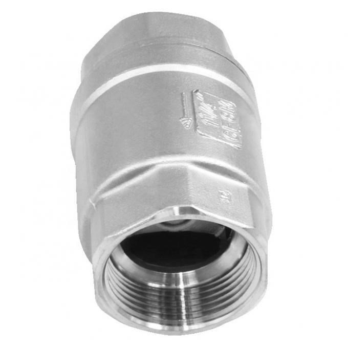 Mini Air Natural Gas Check Valve 304 Stainless Steel With CE Approval