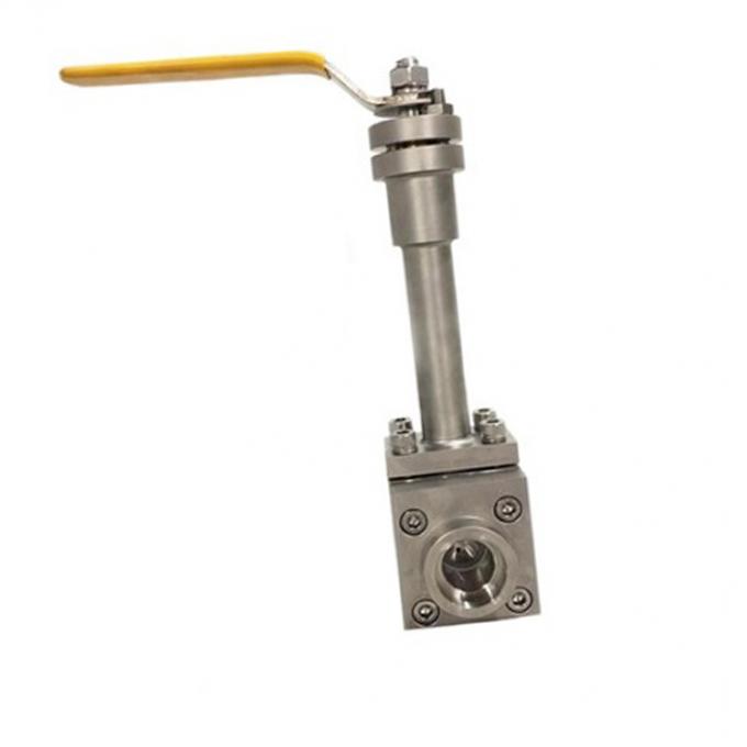 Long Stem Welded Ball Valve 3 Pc For Chemical Pipelines Cryogenic