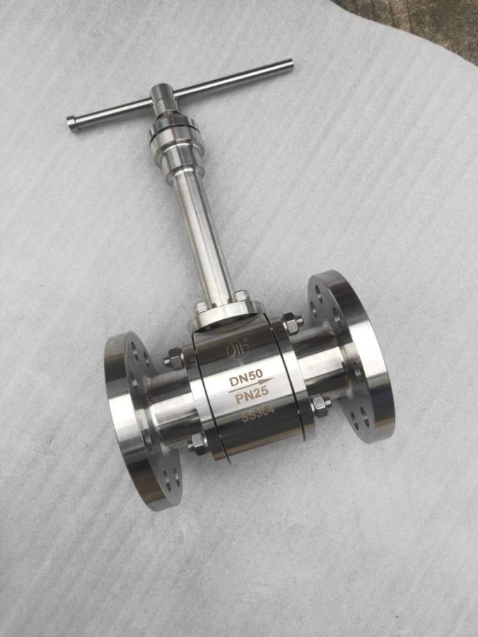 Flange Type DN200 PN25 Extended Ball Valve
