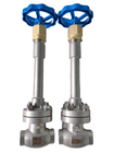Manual Operation DN15 PN25 Cryogenic Globe Valve Stainless Steel