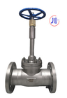 Flanged Connection Long Stem Cryogenic Globe Valves -196C- 80C For Low Temperatures