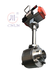 DN50 Stainless Steel Cryogenic Pneumatic Ball Valve For Cryogenic Pumps