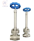 Manual Stainless Steel Cryogenic Globe Valve DN25/DN15 For LNG/LOX/LN2/LAR/LCO2
