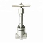 Globe High Pressure Cryogenic Valve Long Neck Anti Static Simple Structure