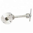 Flanged Type Cryogenic Ball Valve Stainless Steel Light Weight DN25 - DN200