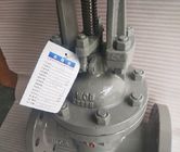 Cast Steel Gate Valve Hand Operated Hard Seal Customize Pressure Bs Din Standard