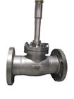 Stainless Steel Cryogenic Globe Valve Flange Connection 1 Year Warranty