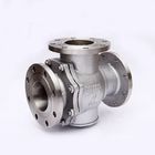 Floating Stainless Steel Ball Valve Three Way Simple Structure Easy Operation