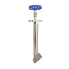 Cryo Valves Thermal Insulation Steam Jacket Valve Stainless Steel CE  ISO Approved