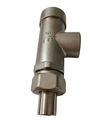 PN40 PN25 Cryogenic Ss Safety Valve Low Lift Stainless Steel Material