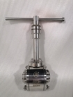 OEM High Pressure Cryogenic Ball Valve For Liquefied Natural Gas