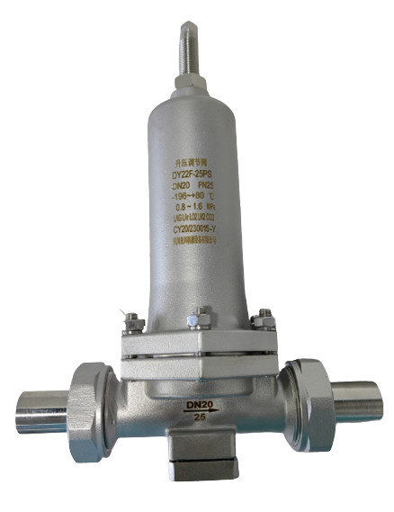 CDY22F Cryogenic Boost Pressure Control Valve -196°C-+80°C Pressure PN1.6-6.4Mpa