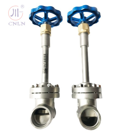 Manual Operation Cryogenic Globe Valve SS304/SS316 For Industrial Gas