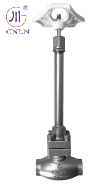 CF3/CF8 Stainless Steel DN15 PN50 Low Temperature Long Stem Globe Valve For Tank