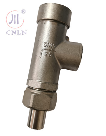 SS304/316 DN15 PN40 Cryogenic Low Lift Safety Valve For Tank / Skid / Container / Trailer