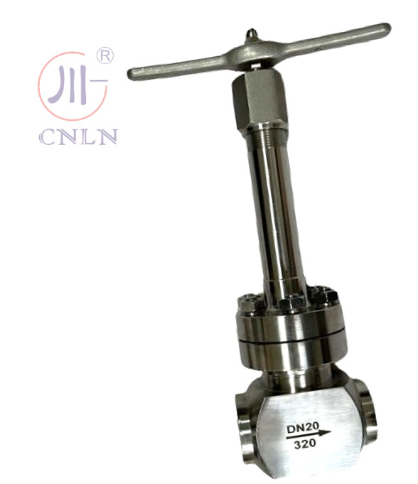 High Pressure Cryogenic Globe Valve For Liquid Gas / Cryogenic Tank/Skid/LNG DN20 SS304