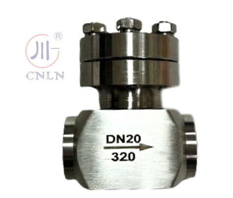 SS304/316 High Pressure Cryogenic Check Valve DN20 For LNG/LOX/LN2/LAR/LCO2