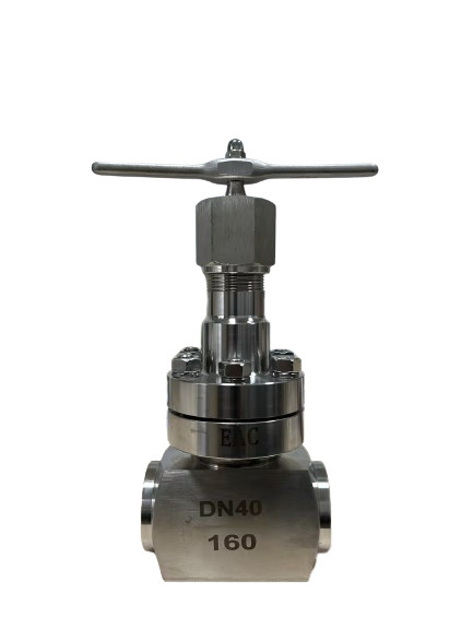Stainless Steel SW Connection Short Stem Cryogenic Globe Valve PN32Mpa
