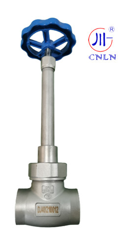 SS304/316 Long Stem Cryogenic Globe Valve For Cryogenic Storage Tank/Container
