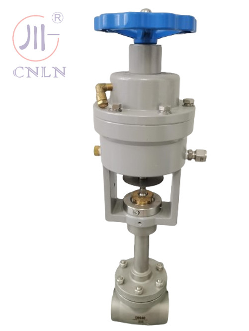 Stainless Steel Cryogenic Pneumatic Emergency Shut Off Valve For LNG/LOX/LN2/LAR/LCO2