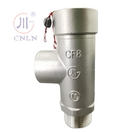 Cryogenic DN15 PN40 Low-Lift Safety Valve SS304/316 for Tank/Skid/Trailer