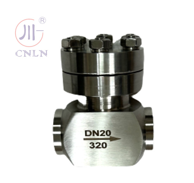 SS304/316 High Pressure Cryogenic Check Valve DN20 For LNG/LOX/LN2/LAR/LCO2