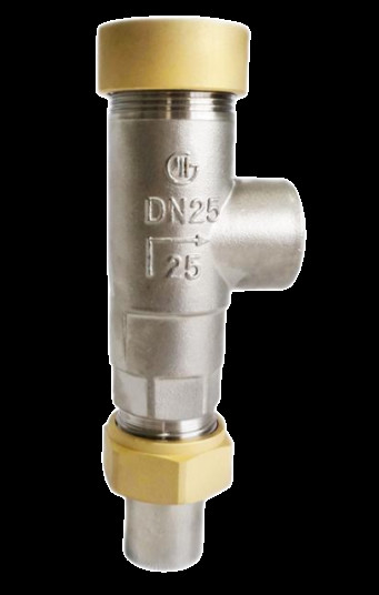 PN25 DN15 Cryogenic Safety Relief Valves Stainless Steel Material For LNG LIN LOX LCO2