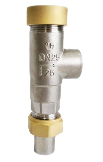 SS304/316 DN15 PN40 Cryogenic Low Lift Safety Valve For Tank / Skid / Container