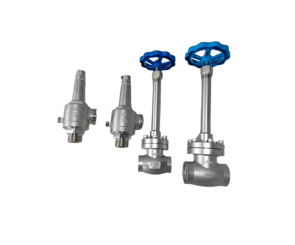 Cryogenic Globe Valve Socket Welding -196~+80 ℃ For LNG LOX LIN LAR LCO2 Liquid Gases