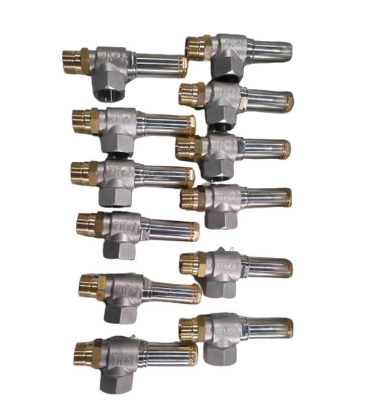Low Temperature Soft Seal Safety Valve With Elbow CF8 CF3 For LIN LOX LAR LNG Tank
