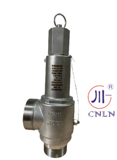 Cryogenic Full Open Soft Seal Safety Valve CF8 CF3 For LIN LOX LAR LNG