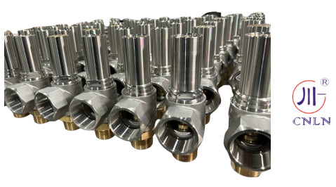 Cryogenic Full Open Soft Seal Safety Valve CF8 CF3 For LIN LOX LAR LNG