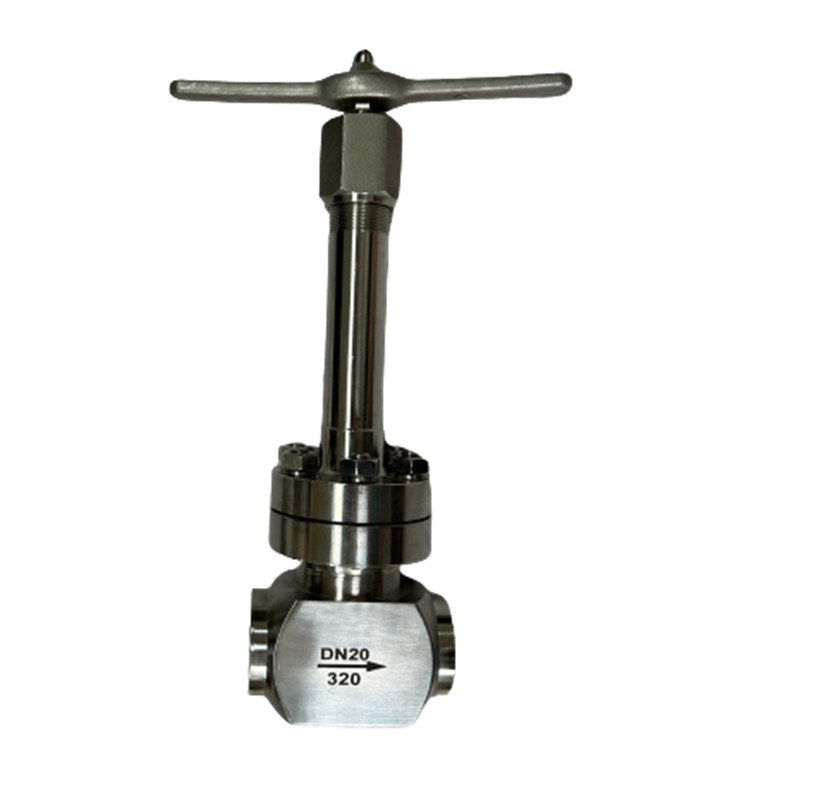 Cryogenic High Pressure Globe Valve Threaded Connection  -196~+80 ℃ For LNG LOX LIN LAR LCO2  Tank