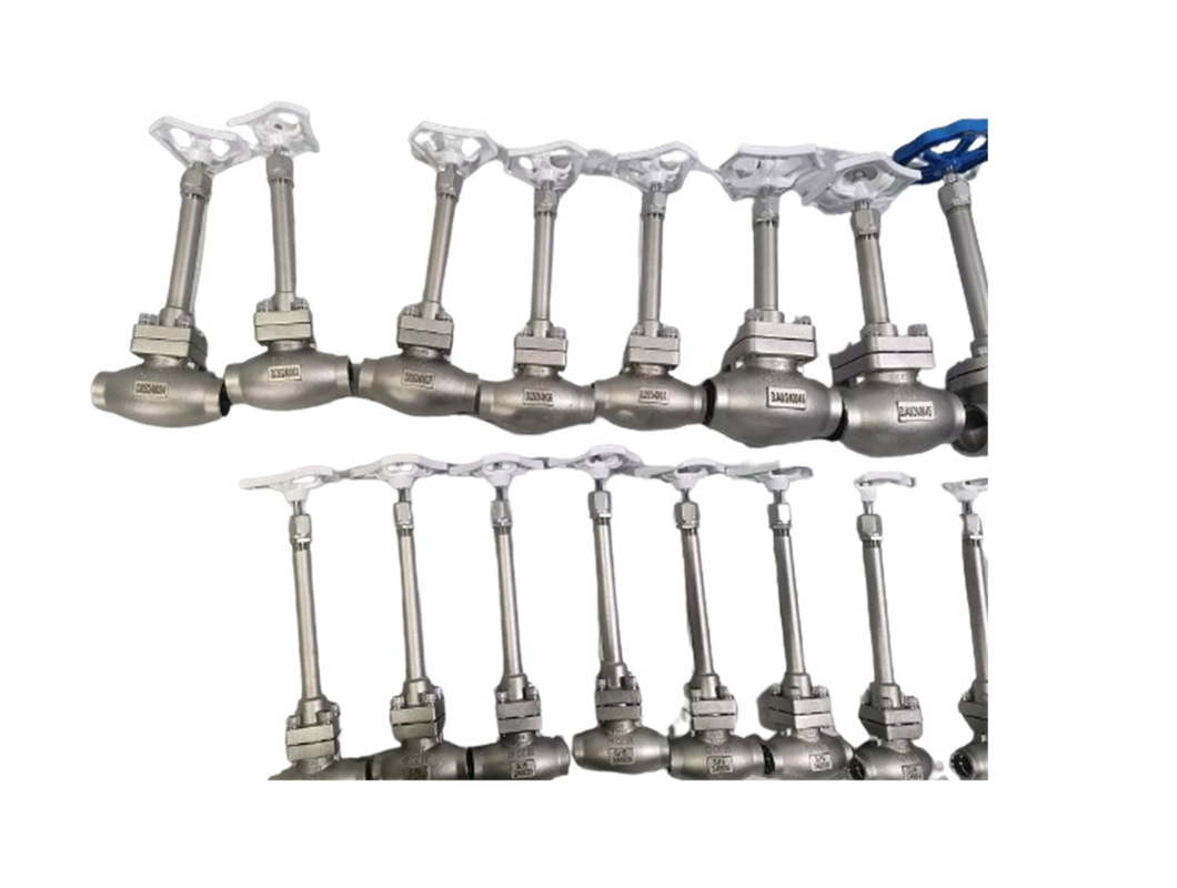 PN50 Cryogenic Globe Valve -196~+80 ℃ For LNG LOX LIN LAR LCO2  Tank Liquid Gases