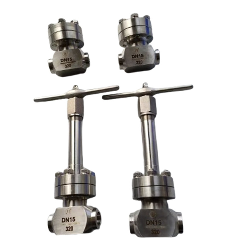 LOX LNG LIN LAR Liquid cryogenic gasese High Pressure Check Valve, Globe valve PN320 SS304