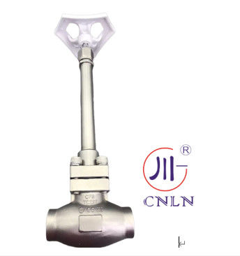 Valve Type Cryogenic Globe Valve Manual Operation -196C- +80C for Low Temperature Environments