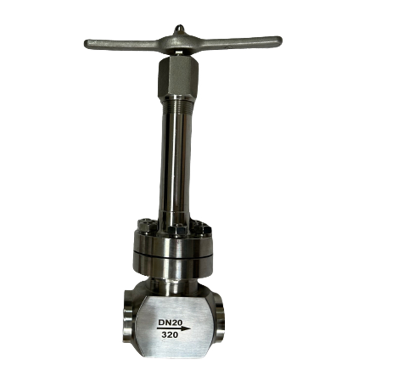 DJ61F-50P Cryogenic Globe Valve with 5.0Mpa Maximum Pressure and -196°C to +80°C Temperature Range for LNG/LOX Applications