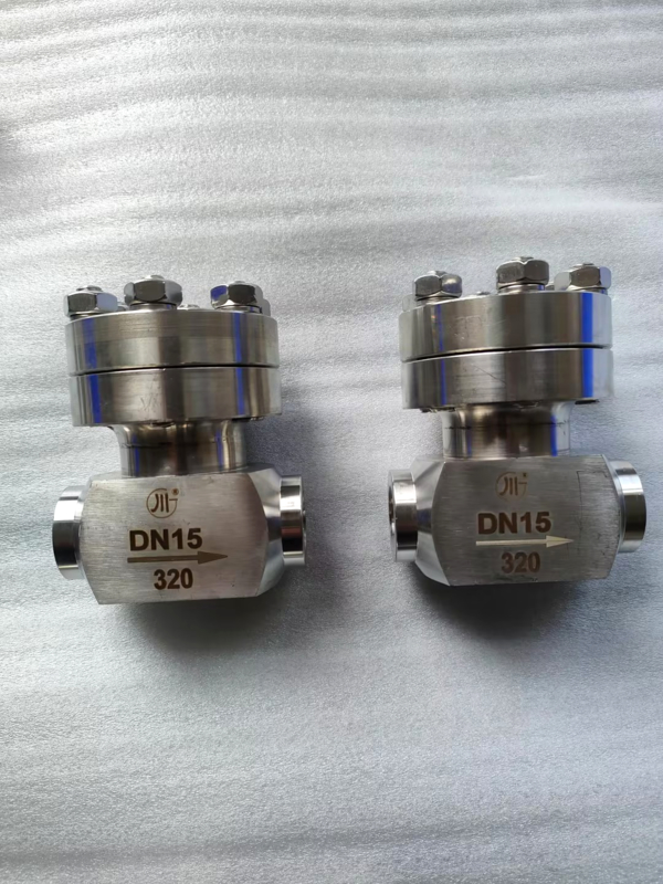 DJ61F-50P Cryogenic Globe Valve with 5.0Mpa Maximum Pressure and PTFE Seal for LNG/LOX Tank Applications