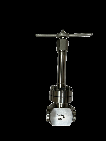 42Mpa High Pressure Cryogenic Globe Valve with CF8/CF3 Valve Body for LNG/LOX/LIN Applications and Temperature Range -196 to +80°C