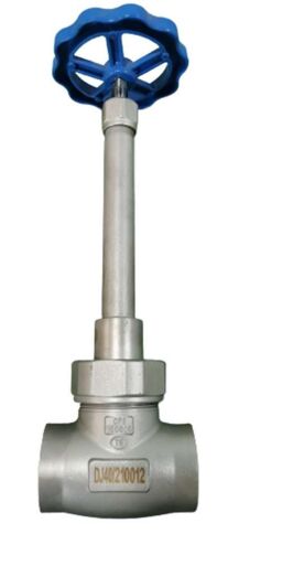 CE Certified Cryogenic Globe Valve with 5.0Mpa Maximum Pressure and Stainless Steel 304/316 Construction for LNG LOX LIN LAR Applications