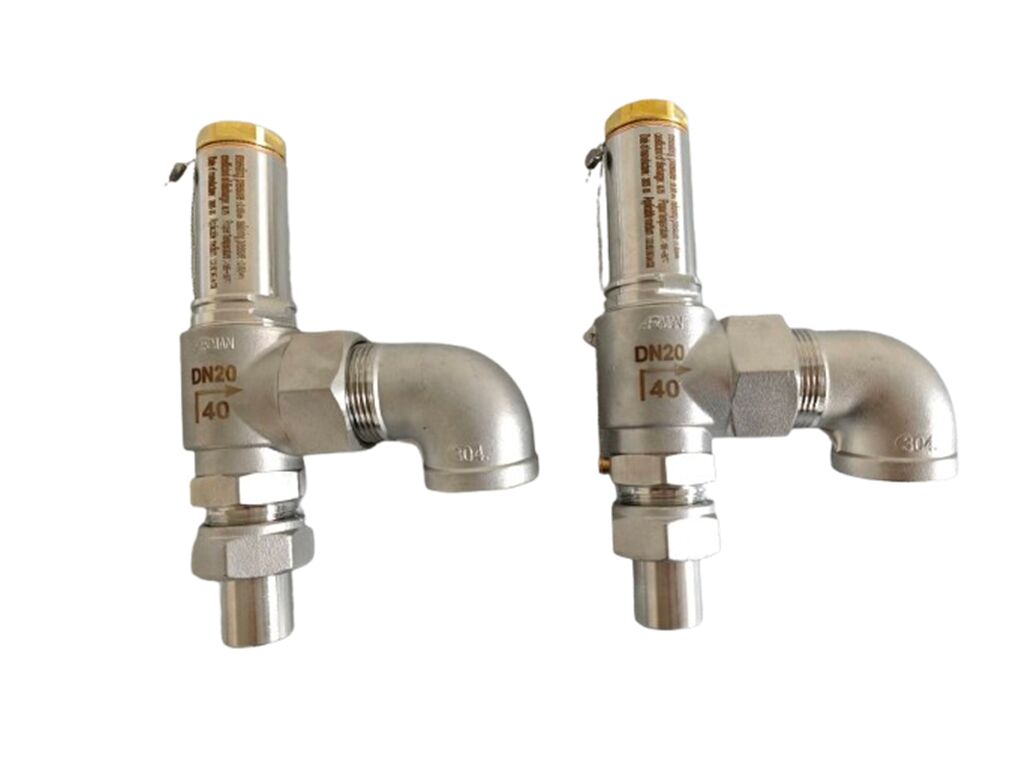 Stainless Steel Cryogenic Safety Valve 3/8''-2'' 4.0Mpa for LNG LOX LIN LAR LCO2 Applications